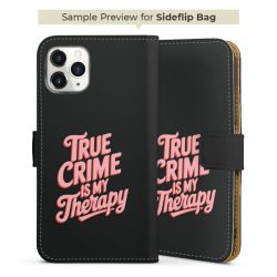 Sideflip Fodral med flap svart