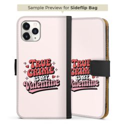 Sideflip Fodral med flap svart