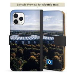 Sideflip mit langer Lasche schwarz