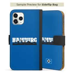 Sideflip mit langer Lasche schwarz