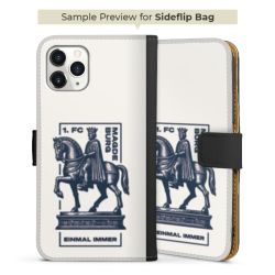 Sideflip mit langer Lasche schwarz