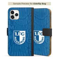 Sideflip mit langer Lasche schwarz