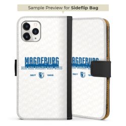 Sideflip mit langer Lasche schwarz