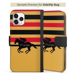 Sideflip Fodral med flap svart