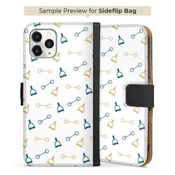 Sideflip Fodral med flap svart