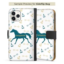 Sideflip Fodral med flap svart