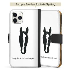 Sideflip Fodral med flap svart