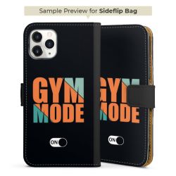 Sideflip Fodral med flap svart