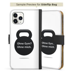 Sideflip Fodral med flap svart