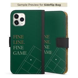 Sideflip Fodral med flap svart