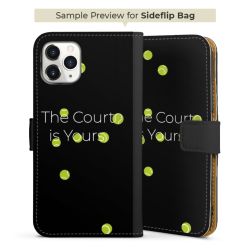 Sideflip Fodral med flap svart