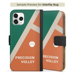 Sideflip Fodral med flap svart