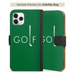 Sideflip Fodral med flap svart