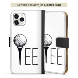 Sideflip Fodral med flap svart