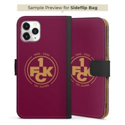 Sideflip mit langer Lasche schwarz