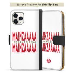 Sideflip mit langer Lasche schwarz