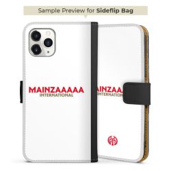 Sideflip mit langer Lasche schwarz