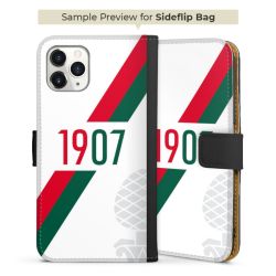 Sideflip mit langer Lasche schwarz