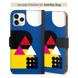 Sideflip Fodral med flap svart