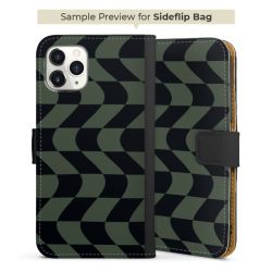 Sideflip Fodral med flap svart