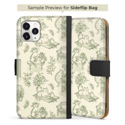 Sideflip Fodral med flap svart