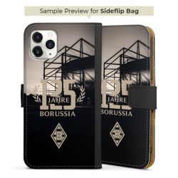 Sideflip mit langer Lasche schwarz