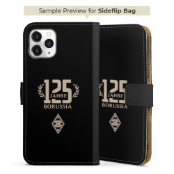 Sideflip mit langer Lasche schwarz