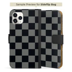 Sideflip Fodral med flap svart