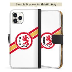 Sideflip mit langer Lasche schwarz