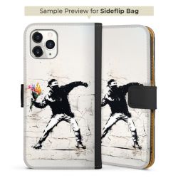 Sideflip Fodral med flap svart