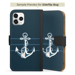 Sideflip Fodral med flap svart