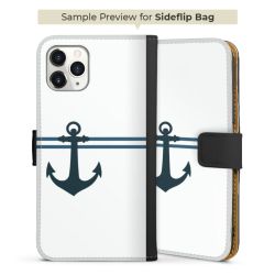 Sideflip Fodral med flap svart