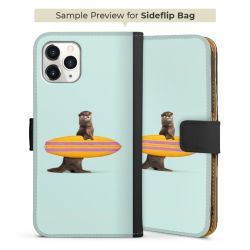 Sideflip Fodral med flap svart