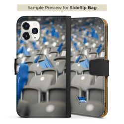 Sideflip mit langer Lasche schwarz