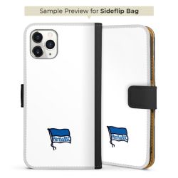 Sideflip mit langer Lasche schwarz