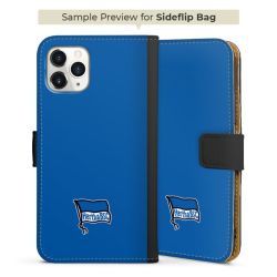 Sideflip mit langer Lasche schwarz