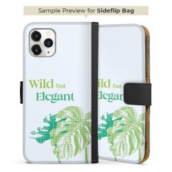 Sideflip Fodral med flap svart