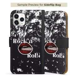 Sideflip Fodral med flap svart