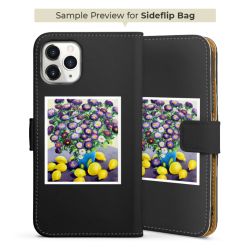 Sideflip Fodral med flap svart