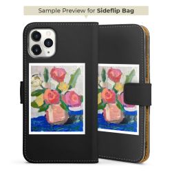 Sideflip Fodral med flap svart