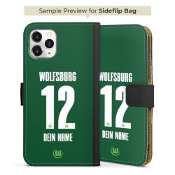 Sideflip mit Lasche schwarz