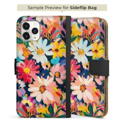 Sideflip Fodral med flap svart