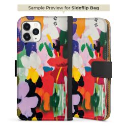 Sideflip Fodral med flap svart