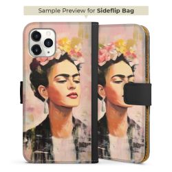 Sideflip Fodral med flap svart