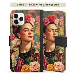 Sideflip Fodral med flap svart