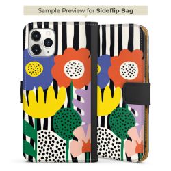 Sideflip Fodral med flap svart