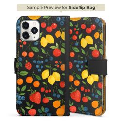 Sideflip Fodral med flap svart