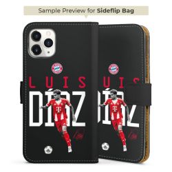 Sideflip Fodral med flap svart