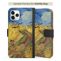 Sideflip Fodral med flap svart