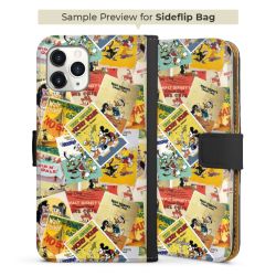 Sideflip Fodral med flap svart